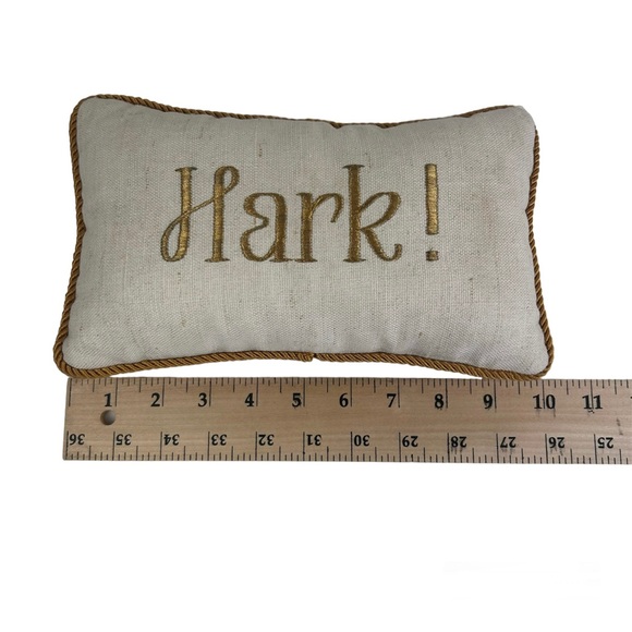 Holiday Toss Pillow HARK Christmas Decor - Picture 5 of 5